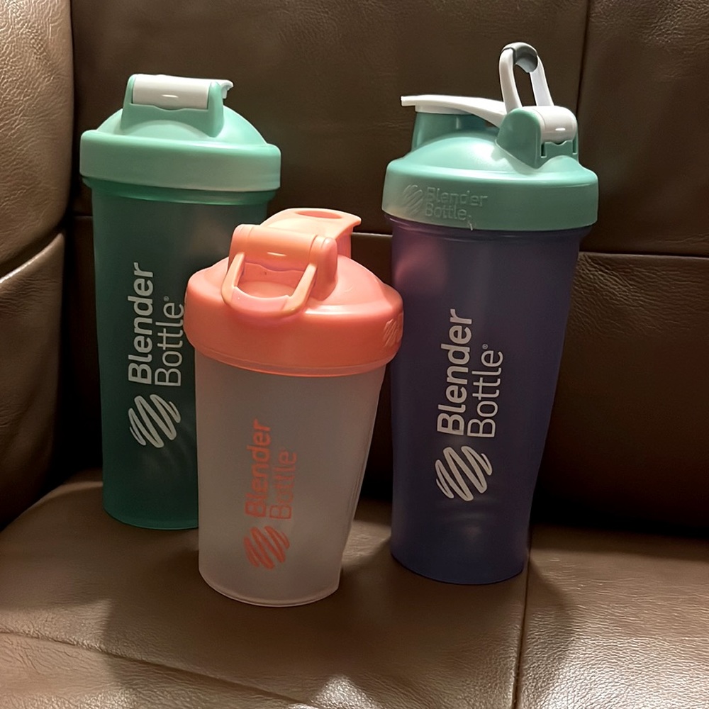 BLENDER BOTTLE set of 3 w/whisk balls
